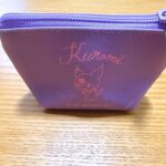 ミニポーチ（舟形）クロミ　フェイス ダイソー 娘が小さな小物やちょっとした化粧品、ヘアピンなどを入れる